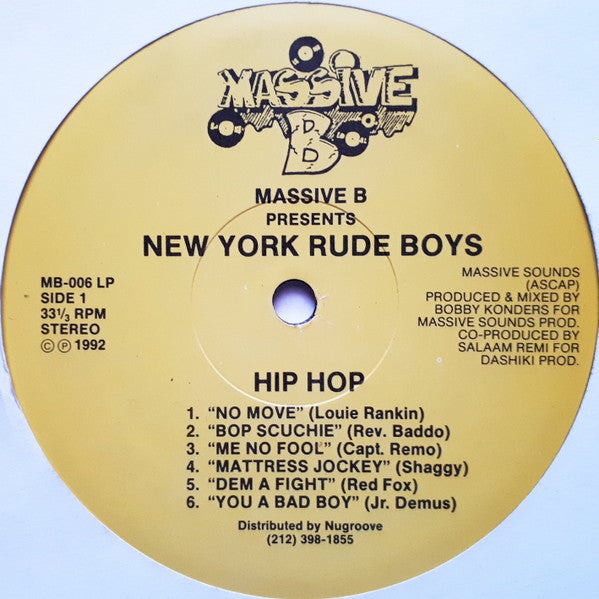 New York Rude Boys Various