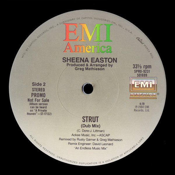 Strut Sheena Easton