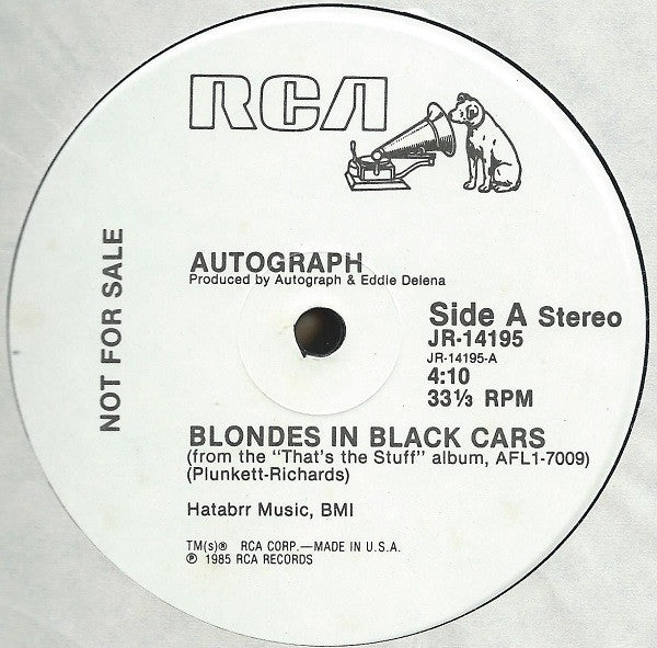 Blondes In Black Cars | Rectangle Triangle  