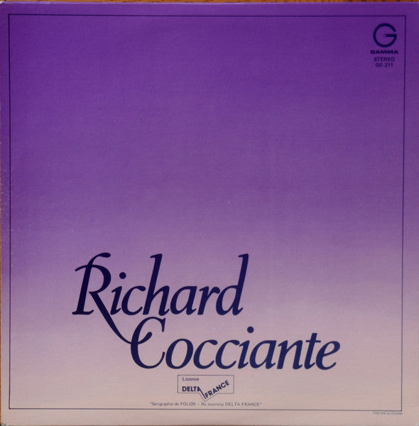 Richard Cocciante Riccardo Cocciante