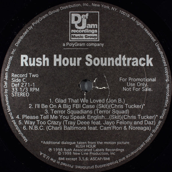 Rush Hour Soundtrack Various