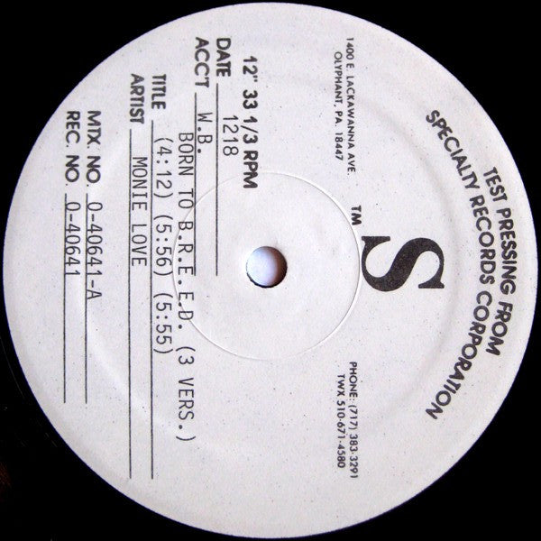Born To B.R.E.E.D. Monie Love