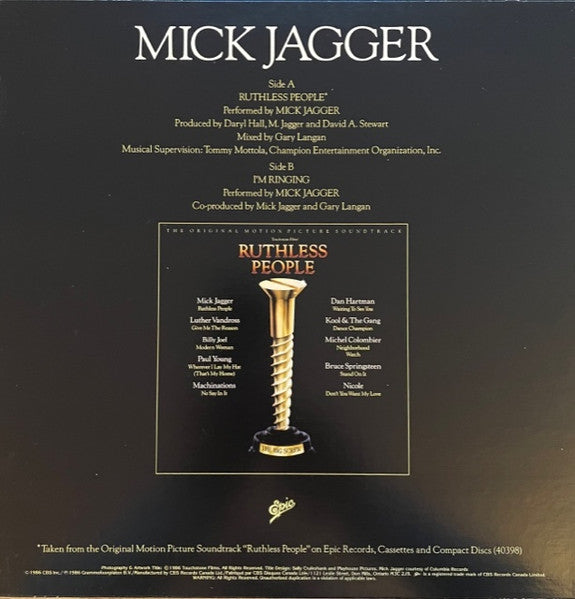 Ruthless People Mick Jagger