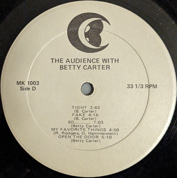 The Audience With Betty Carter | Rectangle Triangle  