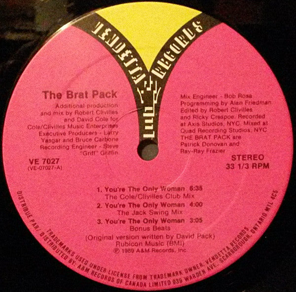 You're The Only Woman 2 The Brat Pack