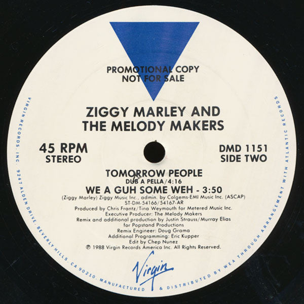 Tomorrow People 2 Ziggy Marley And The Melody Makers