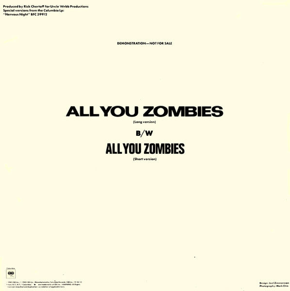 Tous les zombies Les Hooters