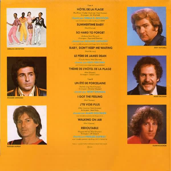 L'Hôtel De La Plage (Extraits De La Bande Originale Du Film De Michel Lang) Mort Shuman