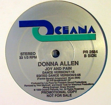 Joy And Pain 2 Donna Allen
