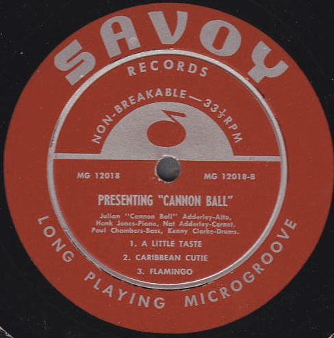 Présentation de « Cannon Ball » Boulet de canon Adderley