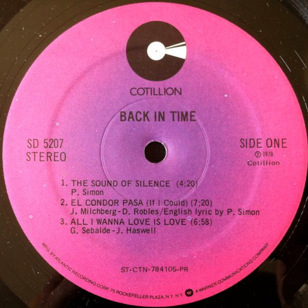 Retour dans le temps Retour dans le temps