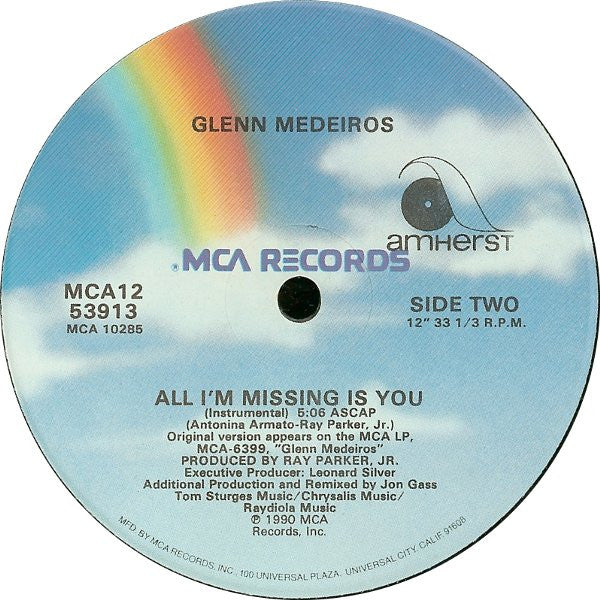 All I'm Missing Is You Glenn Medeiros