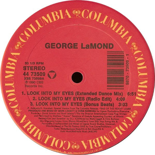 Regarde-moi dans les yeux Georges LaMond