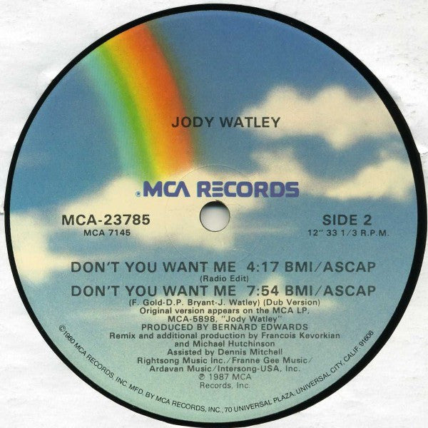Tu ne me veux pas 2 Jody Watley