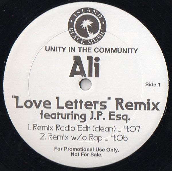 Love Letters (Remix) Alistair Tennant,Jean Paul Esq