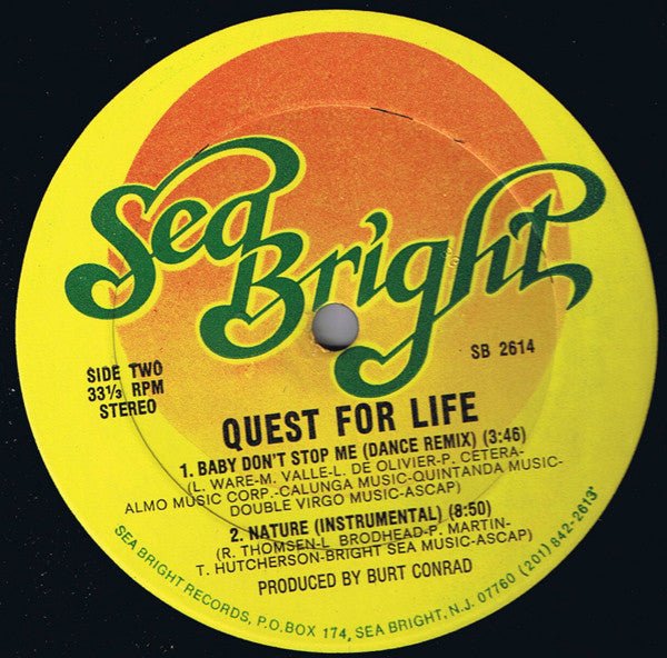 Baby Don't Stop Me 2 Quest For Life