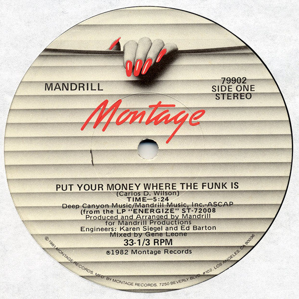 Put Your Money Where The Funk Is Mandrill