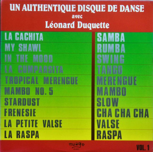 Un Authentique Disque De Danse, Vol.1 | Rectangle Triangle