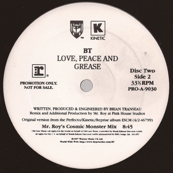 Love, Peace And Grease | Rectangle Triangle  