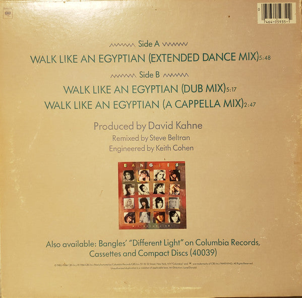 Walk Like An Egyptian Bangles