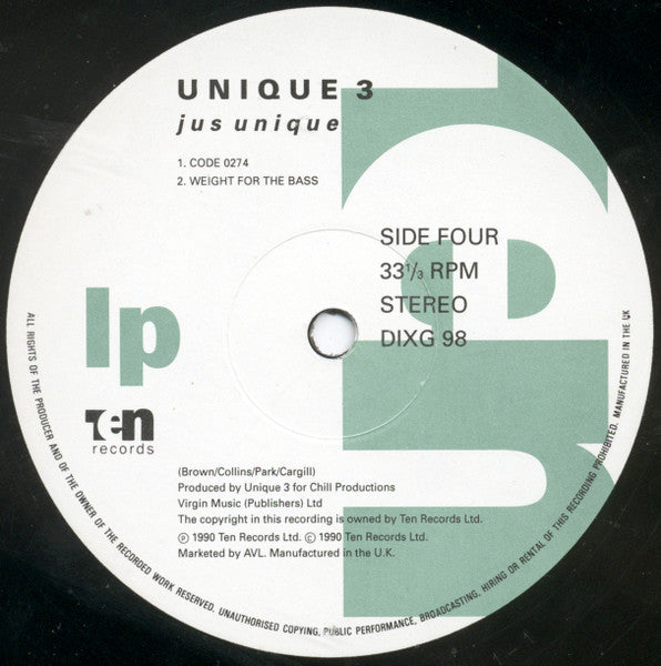 Jus' Unique Unique 3
