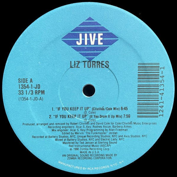If U Keep It Up 2 Liz Torres