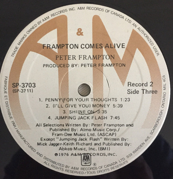 Frampton Comes Alive! Peter Frampton