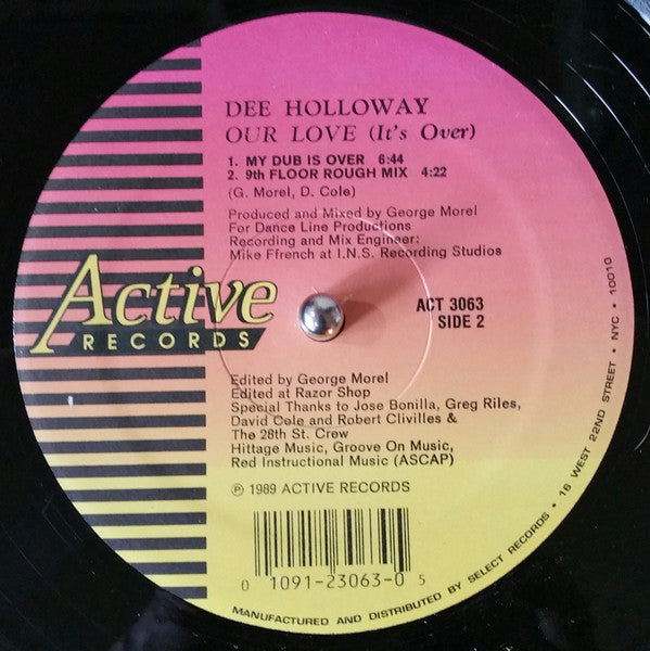 Notre amour (c'est fini) Dee Holloway