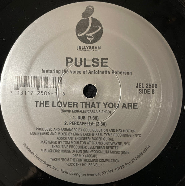 The Lover That You Are Pulse (3),Antoinette Roberson