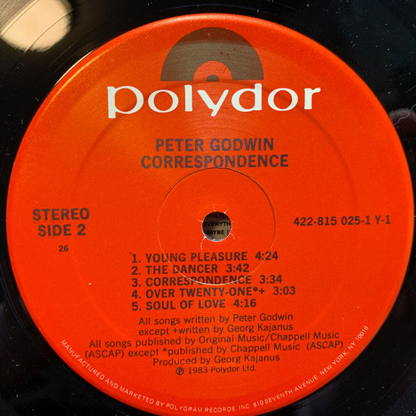 Correspondance Pierre Godwin