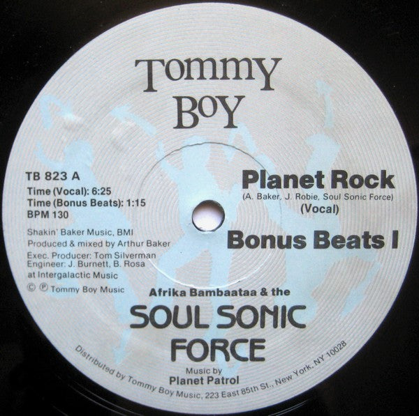 Planet Rock Afrika Bambaataa & Soulsonic Force,Planet Patrol
