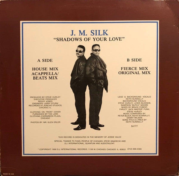 Shadows Of Your Love J.M. Silk