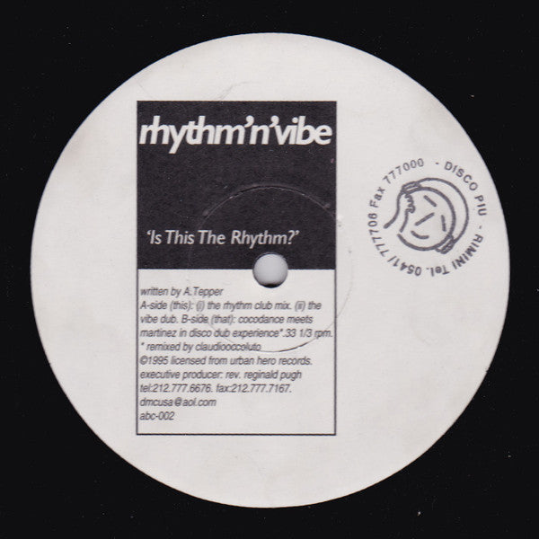 Is This The Rhythm?