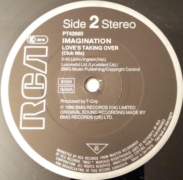 Love's Taking Over Imagination