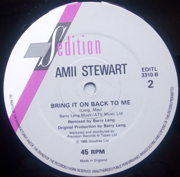 My Guy My Girl Amii Stewart,Deon Estus