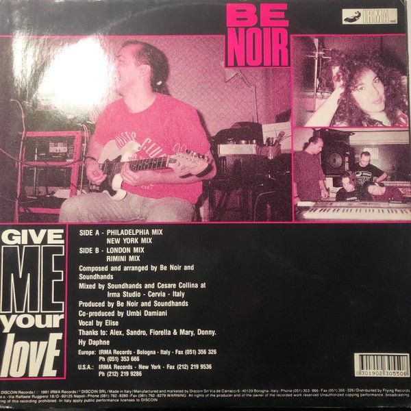 Donne-moi ton amour Soyez Noir