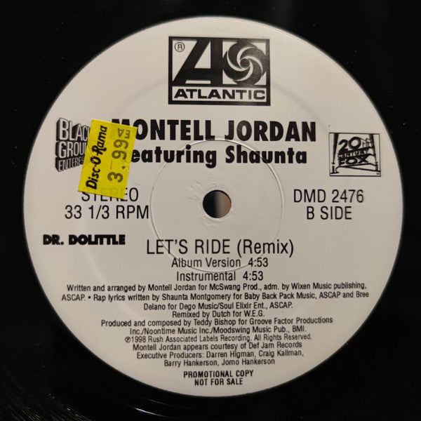 Let's Ride (Remix) 2 Montell Jordan,Shaunta