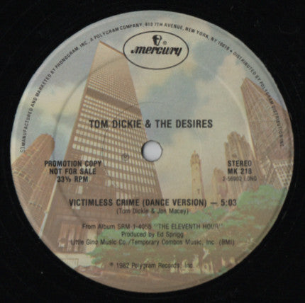 Victimless Crime Tom Dickie & The Desires
