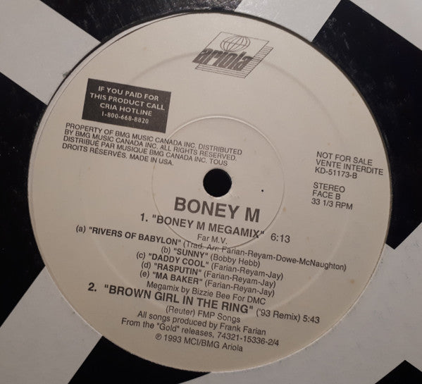 Ma Baker (Special Remixes From Boney M. Gold) | Rectangle Triangle  