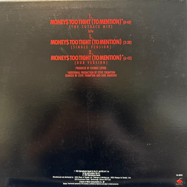 Money's Too Tight (To Mention) (The Cutback Mix) | Rectangle Triangle  