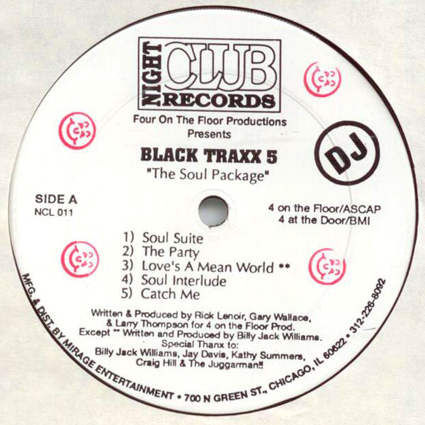 Volume 5 - The Soul Package Four On The Floor Productions,Black Traxx