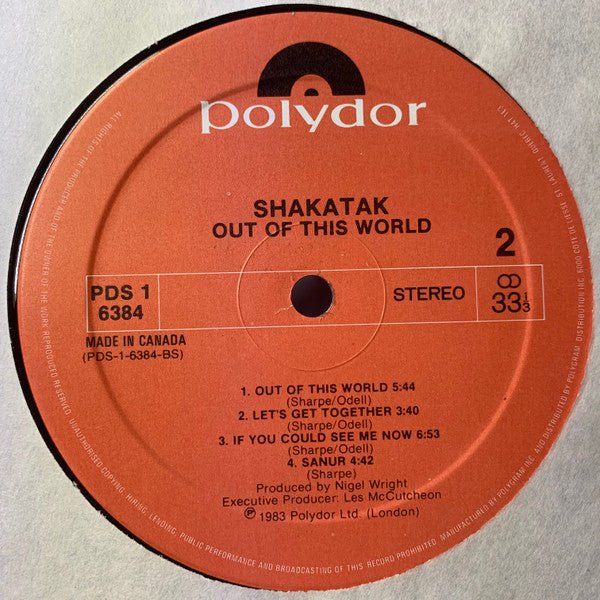 Hors de ce monde 2 Shakatak