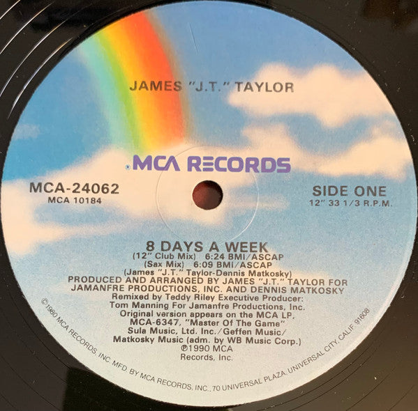 8 Days A Week J.T. Taylor