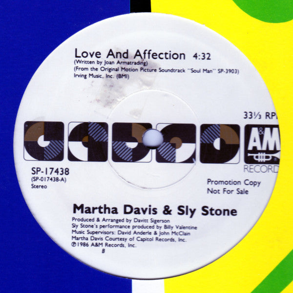 Amour et affection / Évolution Martha Davis, Sly Stone, mannequins (2)