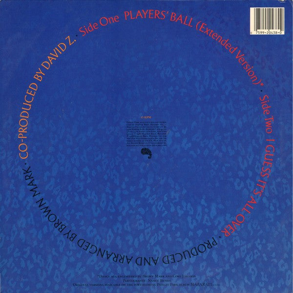 Players' Ball Mazarati