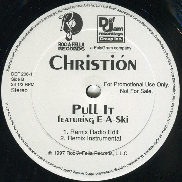 Bring Back Your Love / Pull It 2 Christión
