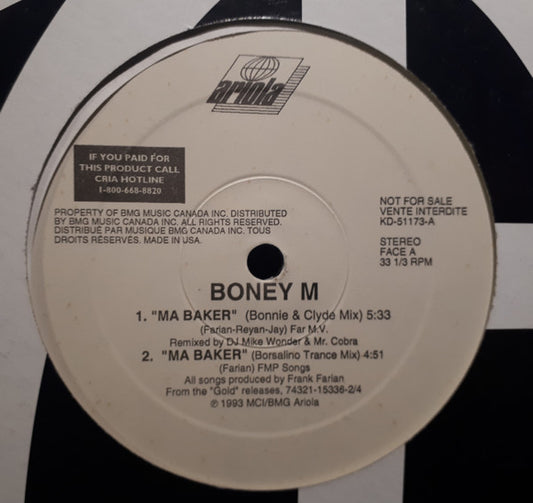 Ma Baker (Special Remixes From Boney M. Gold) | Rectangle Triangle  