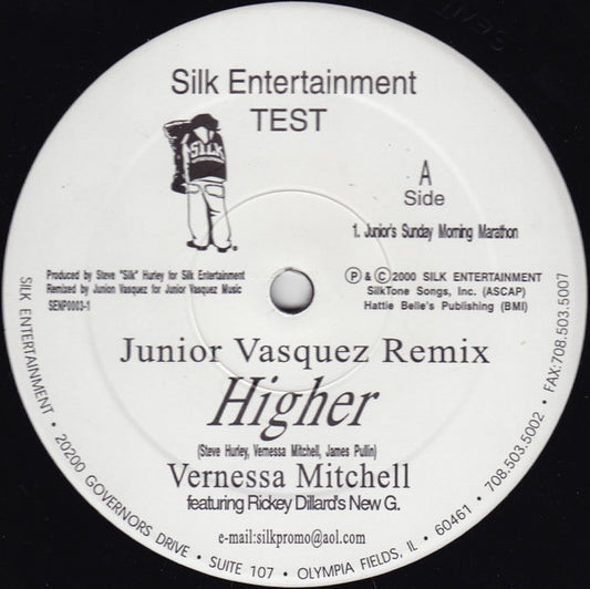 Higher (Junior Vasquez Remix) | Rectangle Triangle  