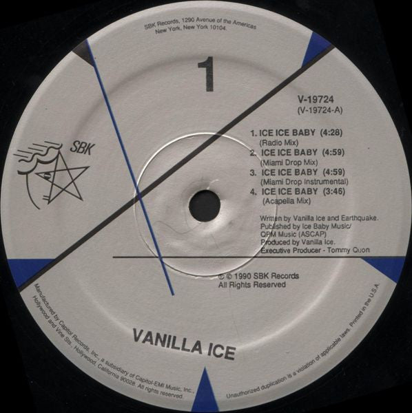 Ice Ice Baby 2 Vanilla Ice