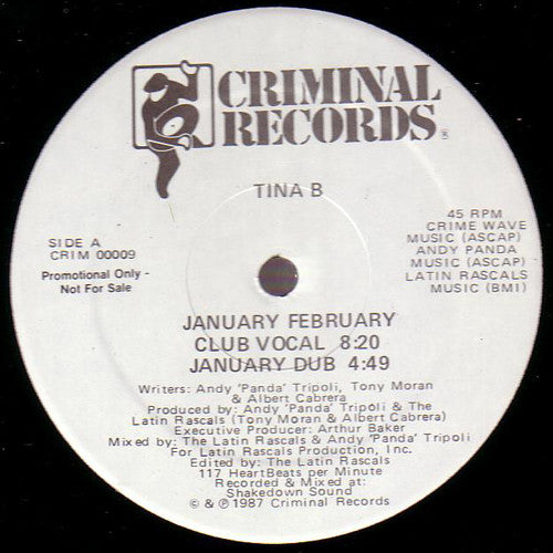 Janvier Février Tina B